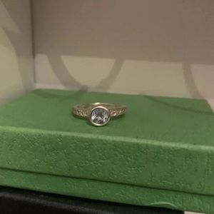 Blue Topaz Ring